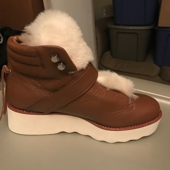 Coach Leather Urban Hiker Boots - Picture 3 of 6